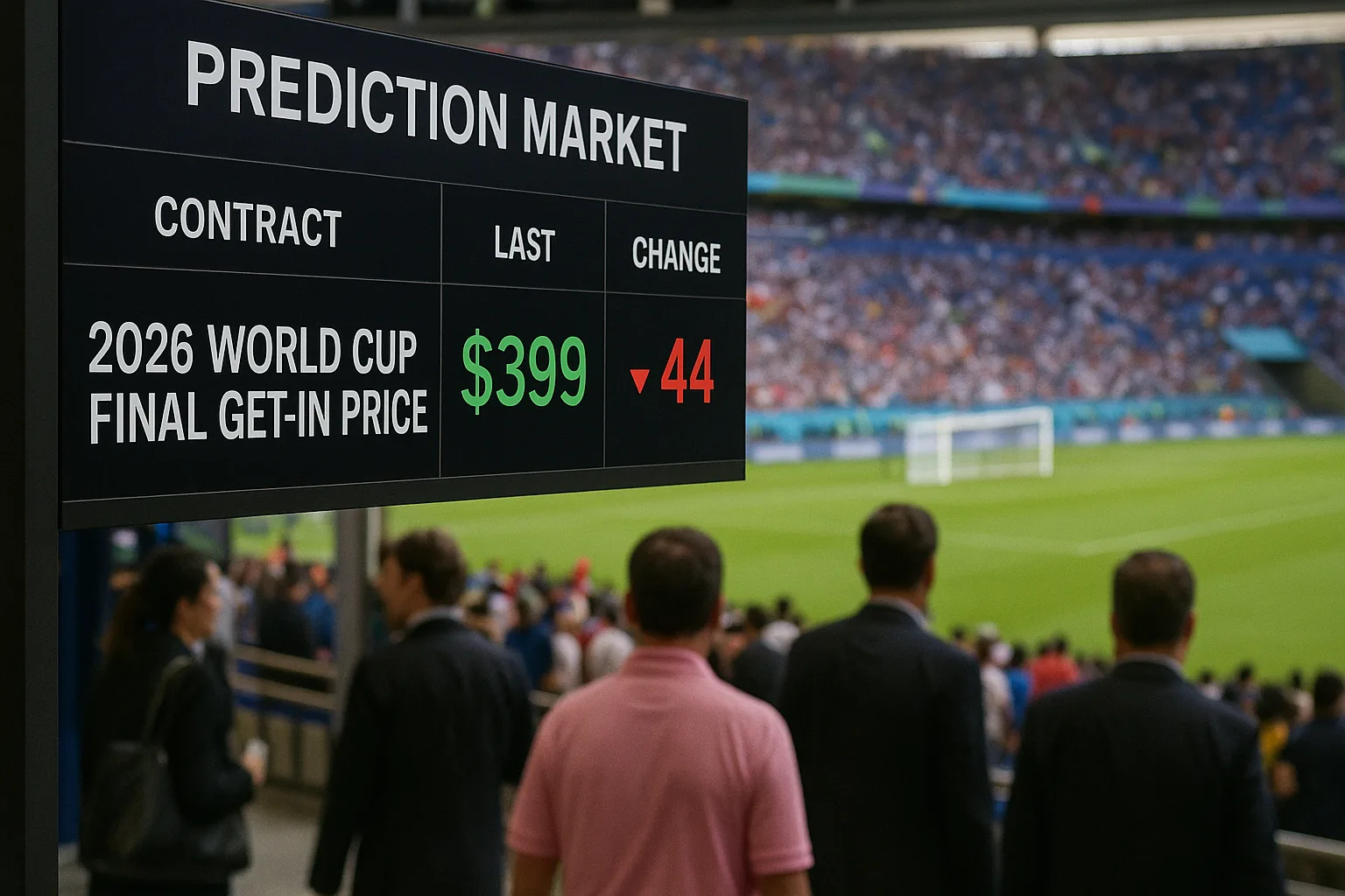 FIFA Ticket Release Cools Bets on World Cup Final 'Get-In' Price