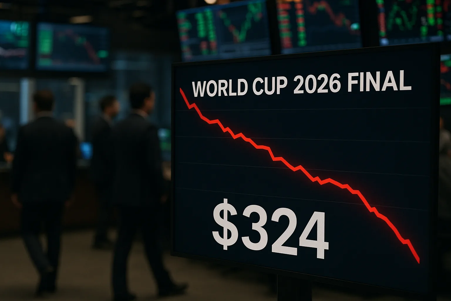 Reports of Falling Resale Prices Send World Cup Final Ticket Bets Lower