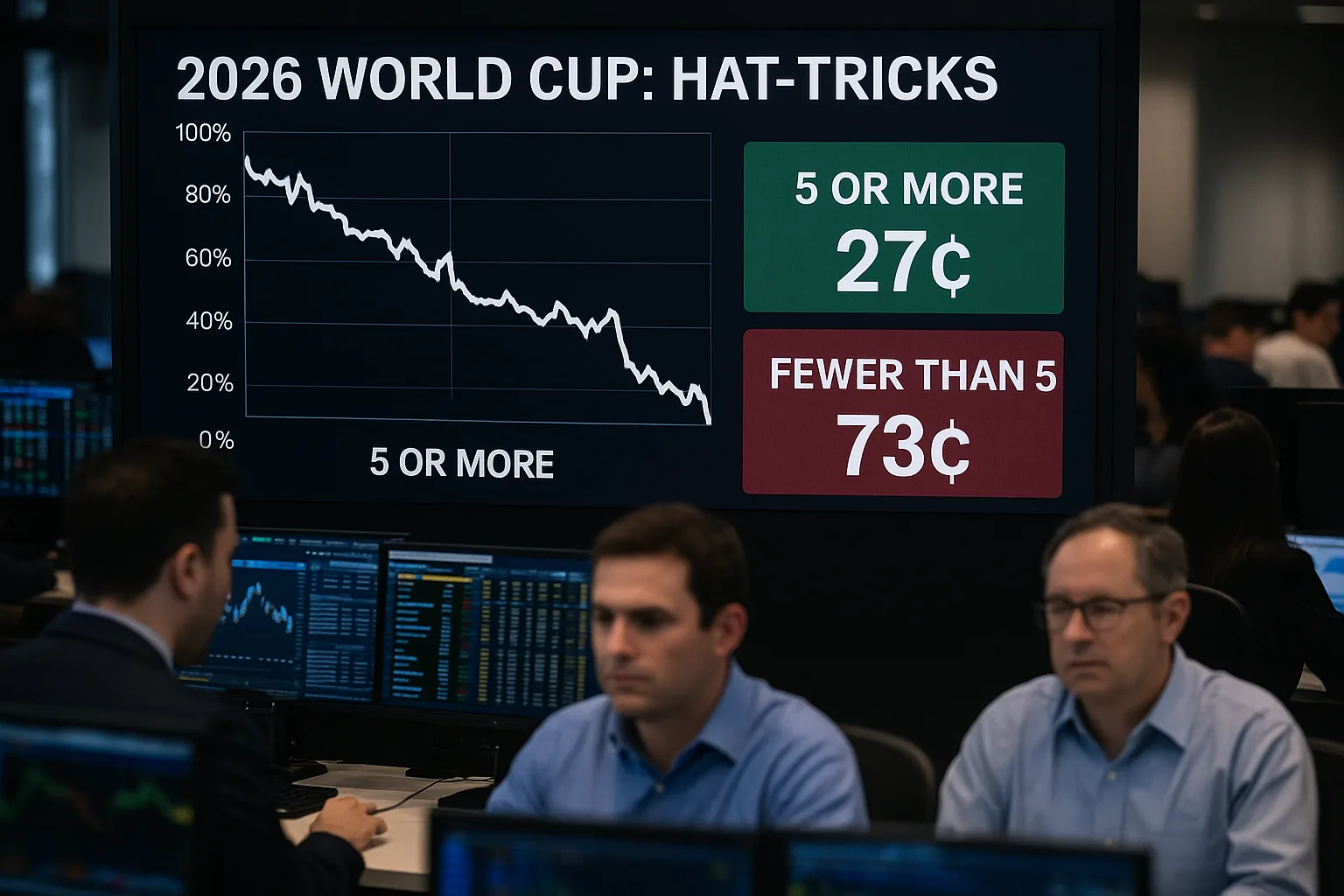 World Cup Hat-Trick Bets Cool as Tournament's Group Stage Nears End