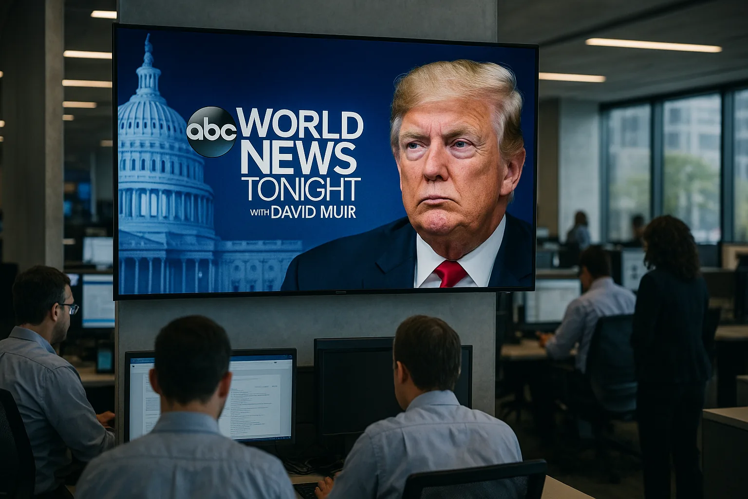 ABC News Focus on Trump Ad, Storms Wipes Out Bets on Oil/Gas Mention