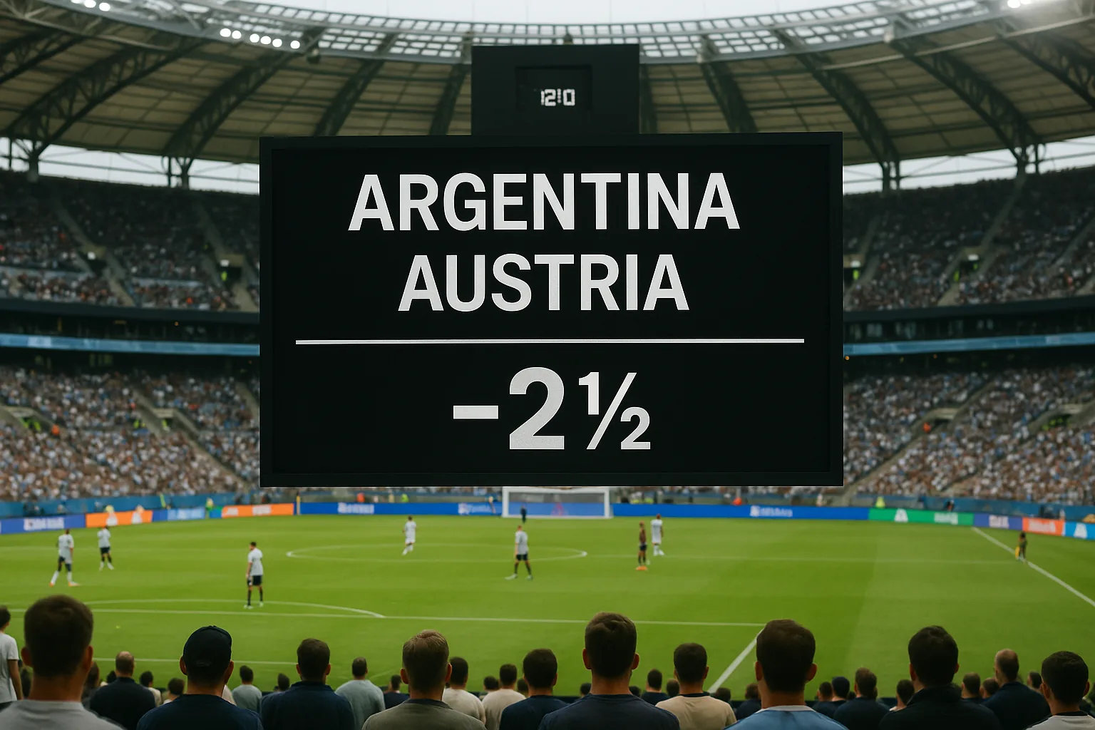 Argentina 2H Blowout Odds Slashed as Market Aligns with Sportsbooks