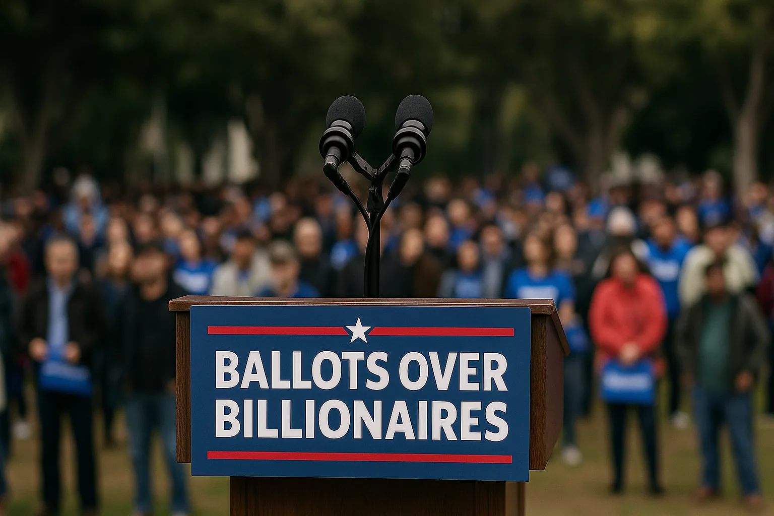 Sanders' Rally Speech Refocuses Prediction Market on Wealth-Tax Themes