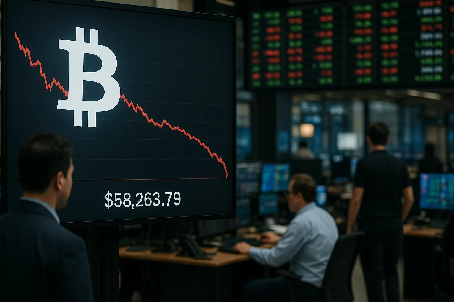 Bitcoin Plunge to $58K Drives Bets on Deeper June Lows Higher