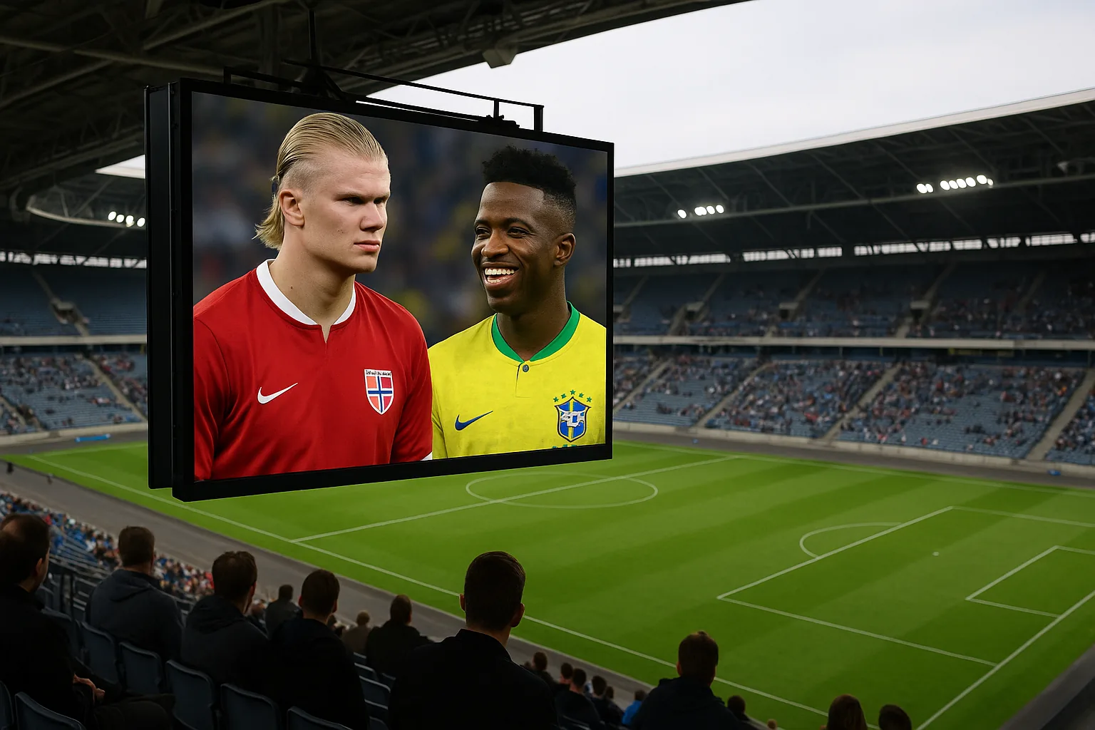 Viral Haaland-Vinicius Meme Shifts World Cup Announcer Odds