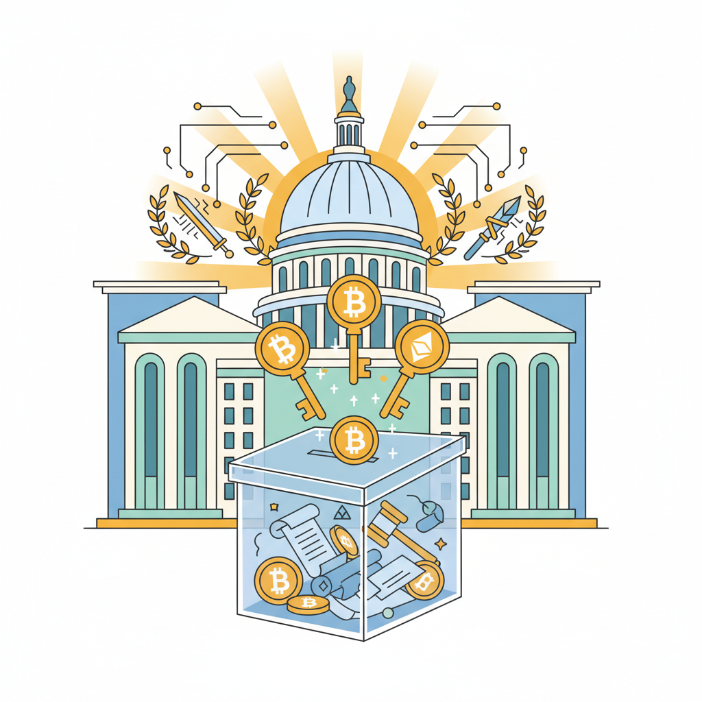 Crypto Legislation Odds Rise on Key Senate Calendar Placement