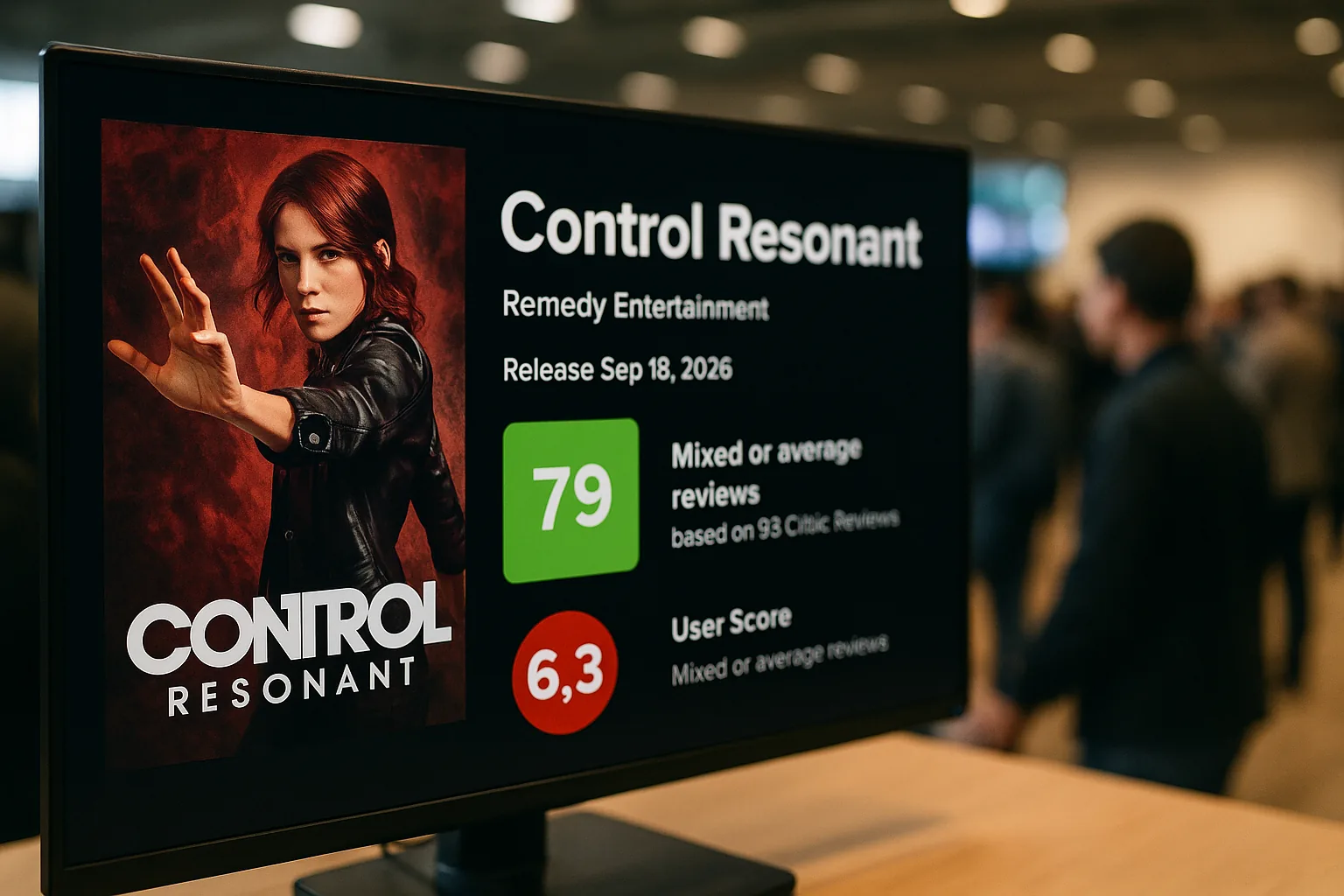 Mixed Reviews Pull 'Control Resonant' Metacritic Bets Below 85 Score