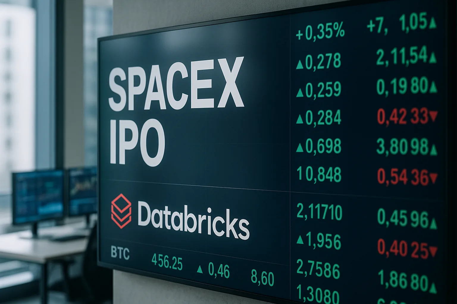 SpaceX IPO Filing Lifts Odds for Databricks, Other Tech Listings
