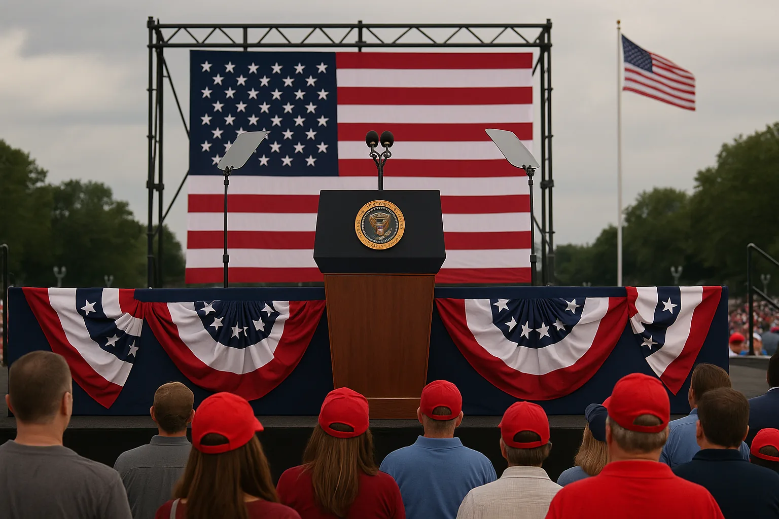 Trump's July 4 Speech Resolves Keyword Markets; Odds on 'Hottest' Plummet