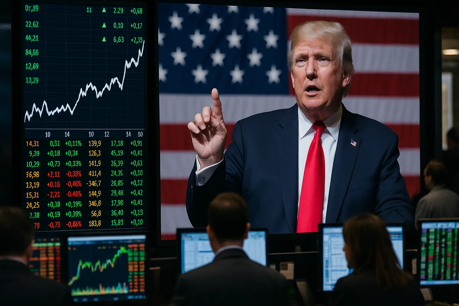 Trump Midterm Blitz Broadens Market Bets on October Rhetoric