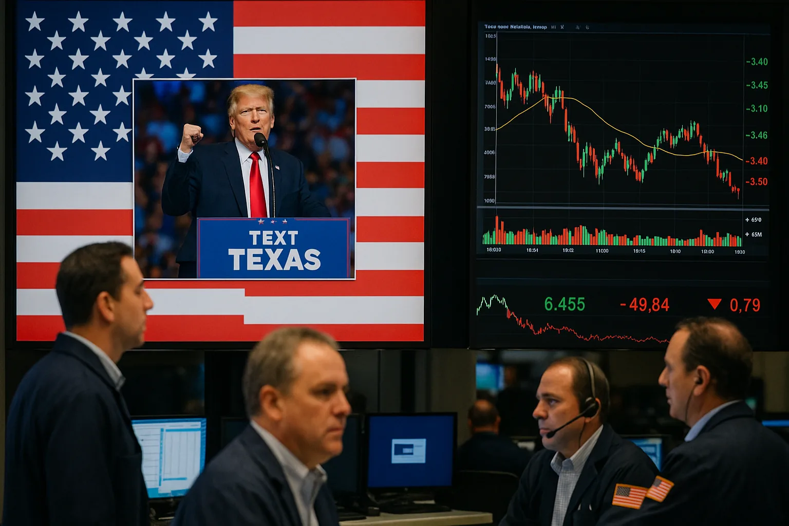 Trump's Texas Rally Remarks Trigger Broad Market Repricing