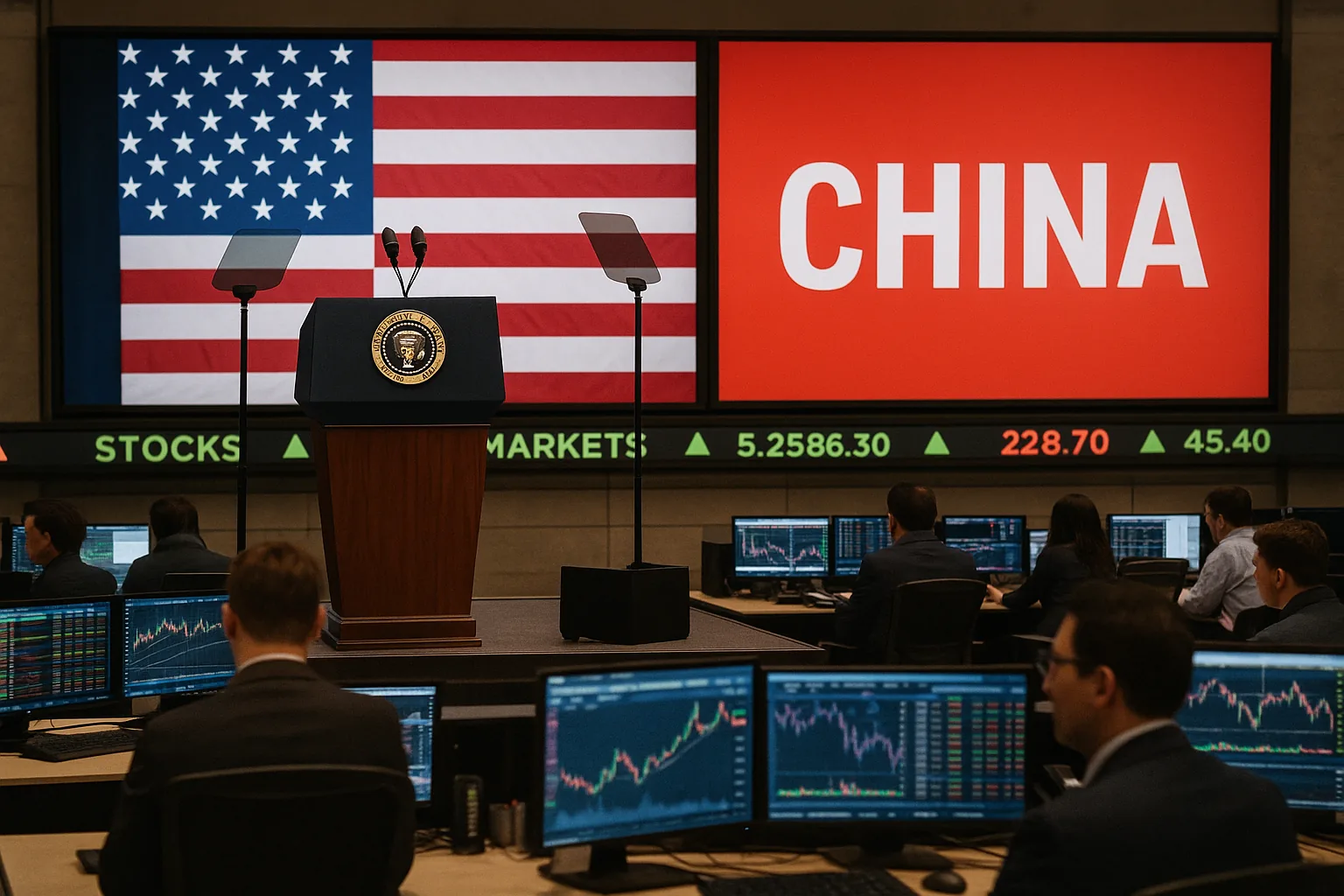 Reports on Trump Election Speech Drive Bets on China Mention