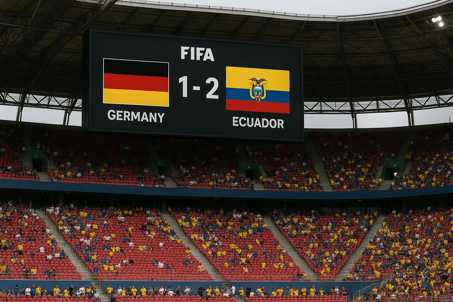 Ecuador's Upset Win Over Germany Flips World Cup Elimination Odds