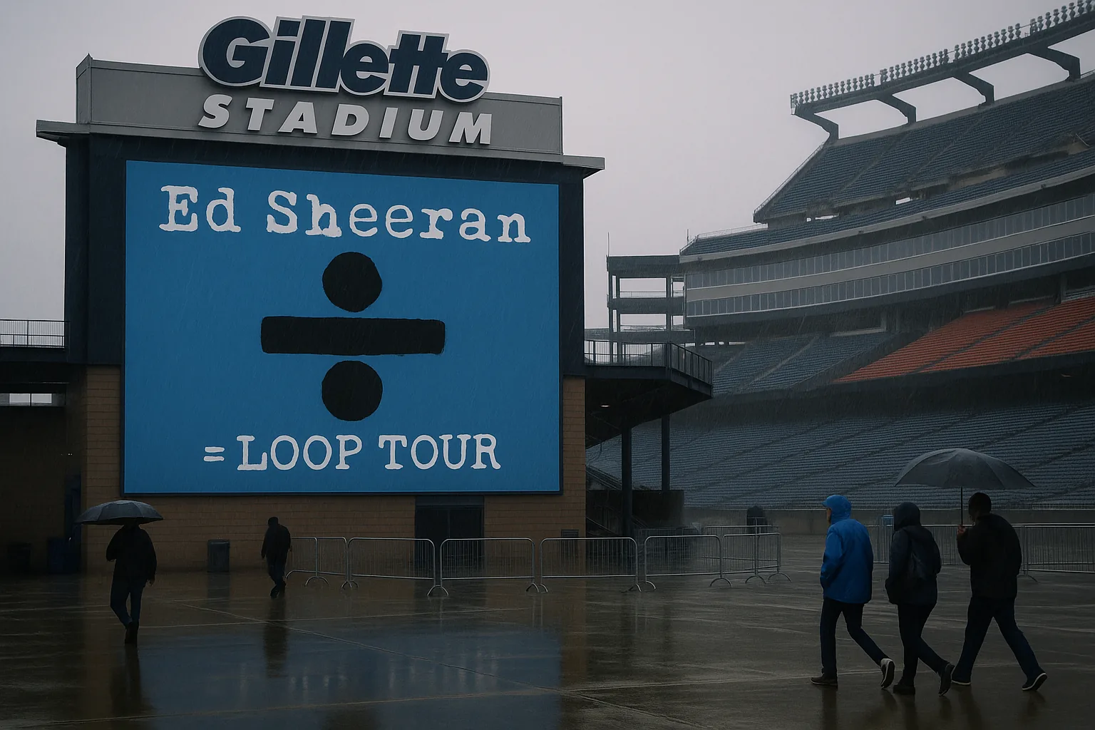 Weather Cancellation Crushes Odds of Ed Sheeran's 2026 Gillette Show
