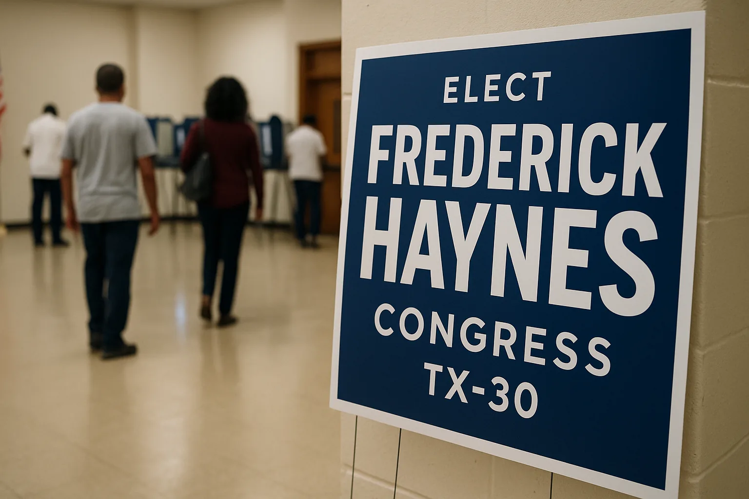 Haynes' TX-30 Vote Share Odds Surge as Market Prices In District's Partisan Lean