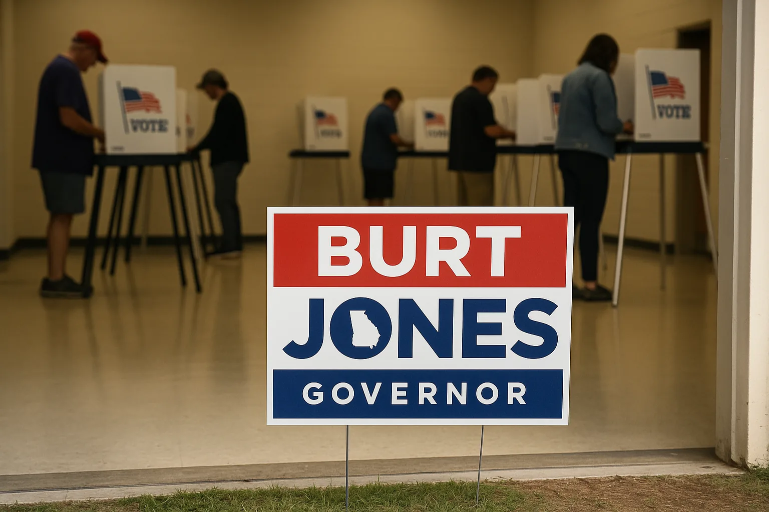 Jones's Odds Surge in Georgia GOP Runoff Market as Tuesday Vote Nears