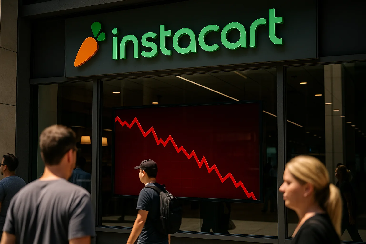 Weak July Data Slashes Instacart's High-End Growth Odds for August