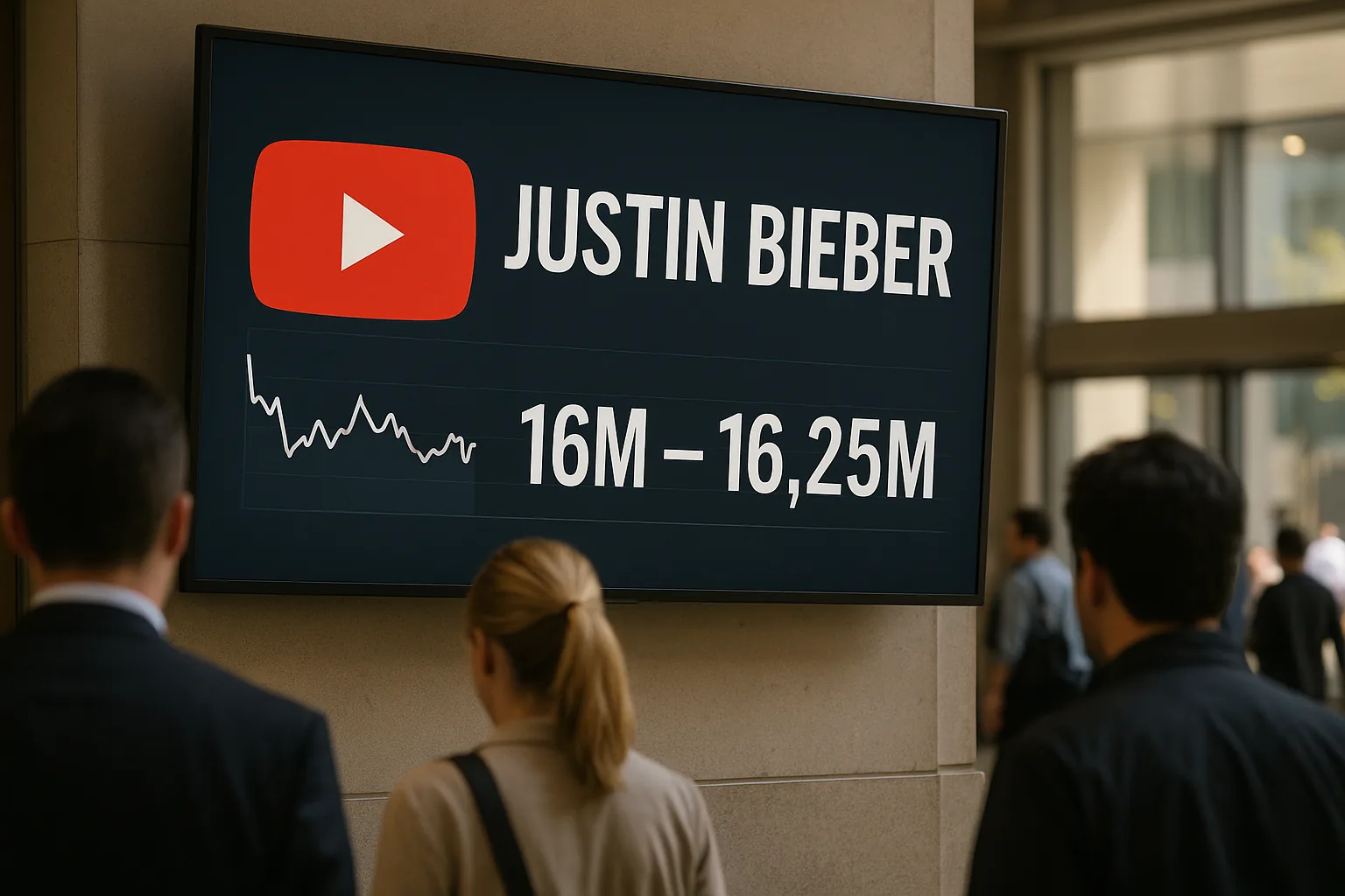 Bieber YouTube View Market Converges on 16M-16.25M Range as Week Ends