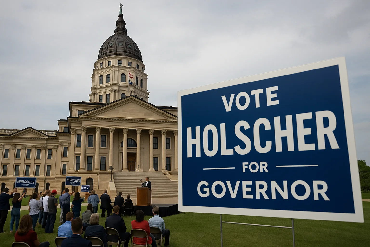 Kelly Endorsement Boosts Holscher Odds in Kansas Governor Market
