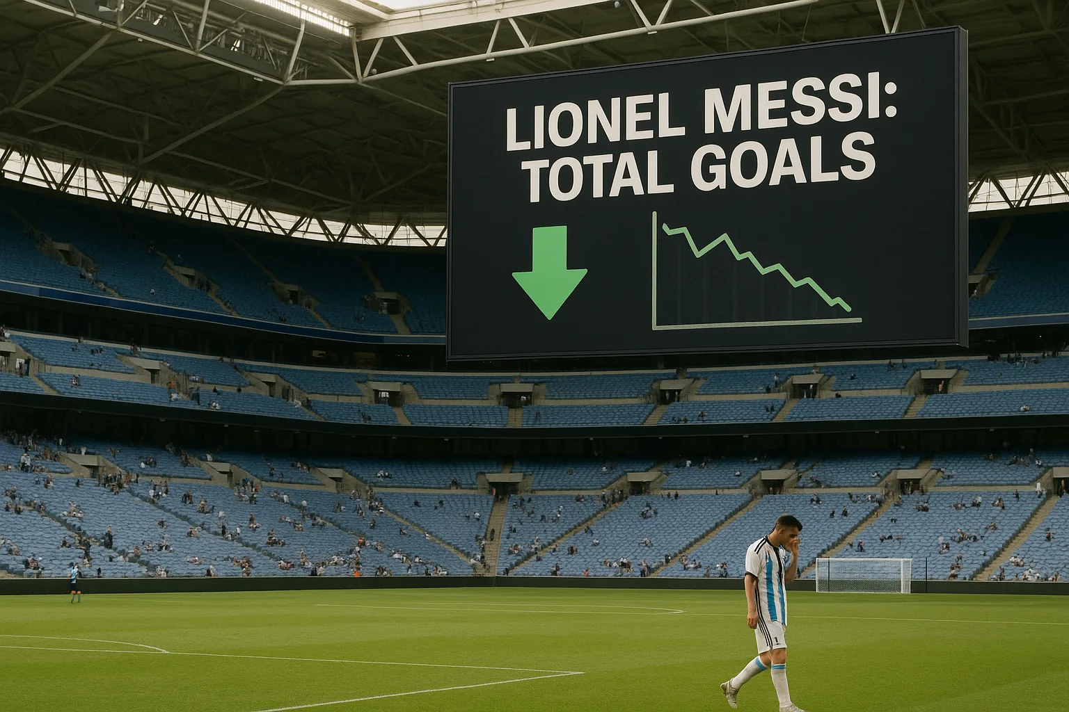 Low On-Field Mileage Prompts Market to Lower Messi's Goal-Scoring Ceiling