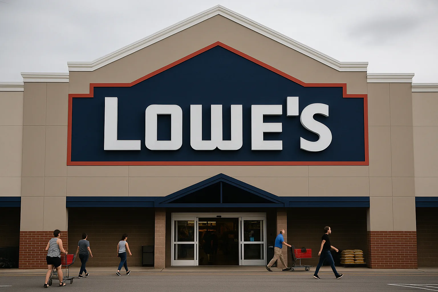 Lowe's Q2 Transaction Decline Triggers Bearish Repricing in KPI Market