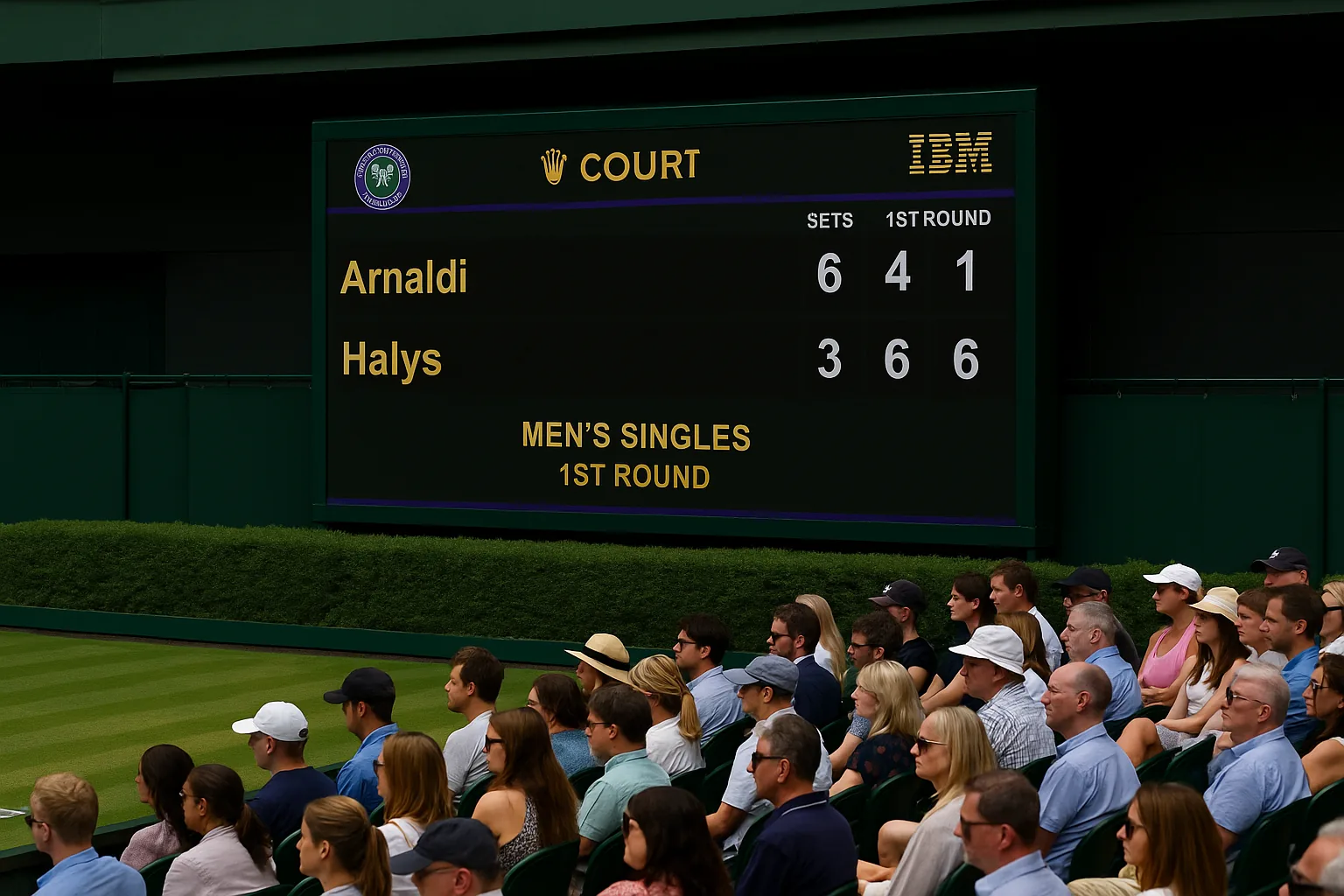 Halys's Mid-Match Surge Pushes Wimbledon Win Odds to 79%