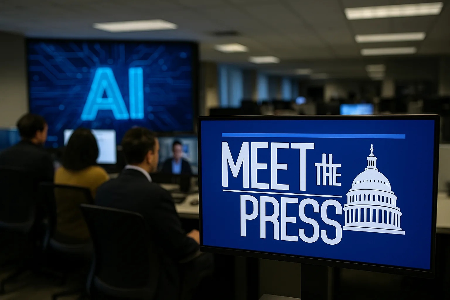 AI Whistleblower Guest Lifts Odds of Johnson Mentioning AI on 'Meet the Press'