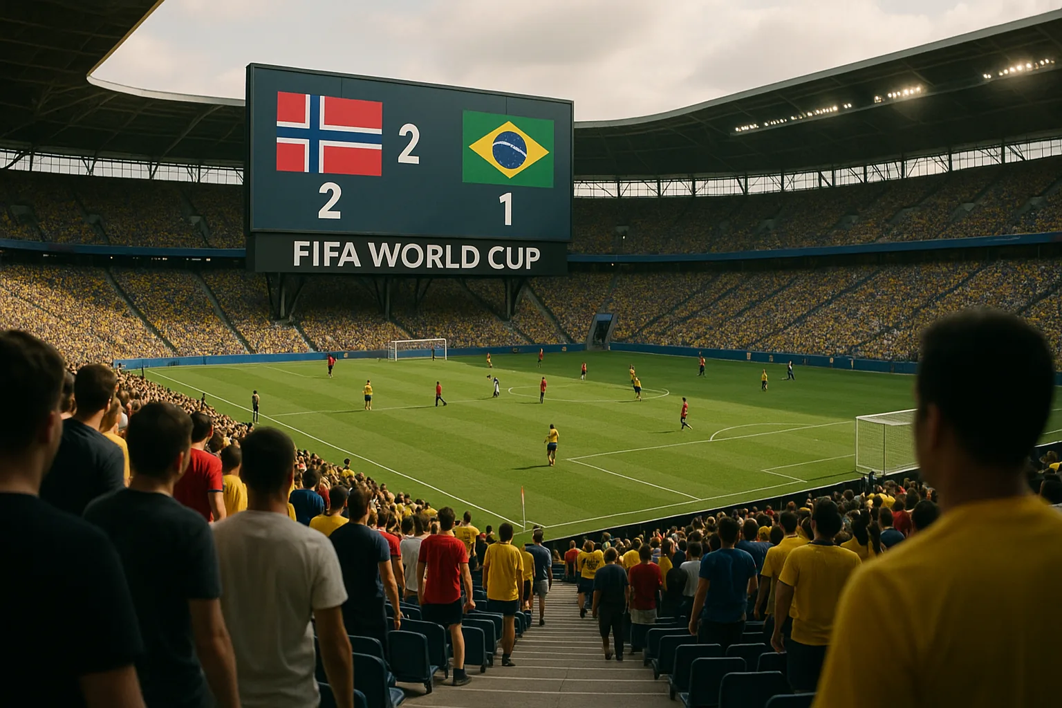 Haaland's Brace Against Brazil Sends Norway World Cup Odds Soaring