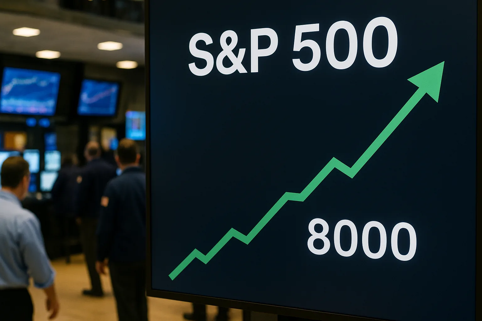 Wall Street Upgrades Push S&P 500 Peak Bets Toward 8,000