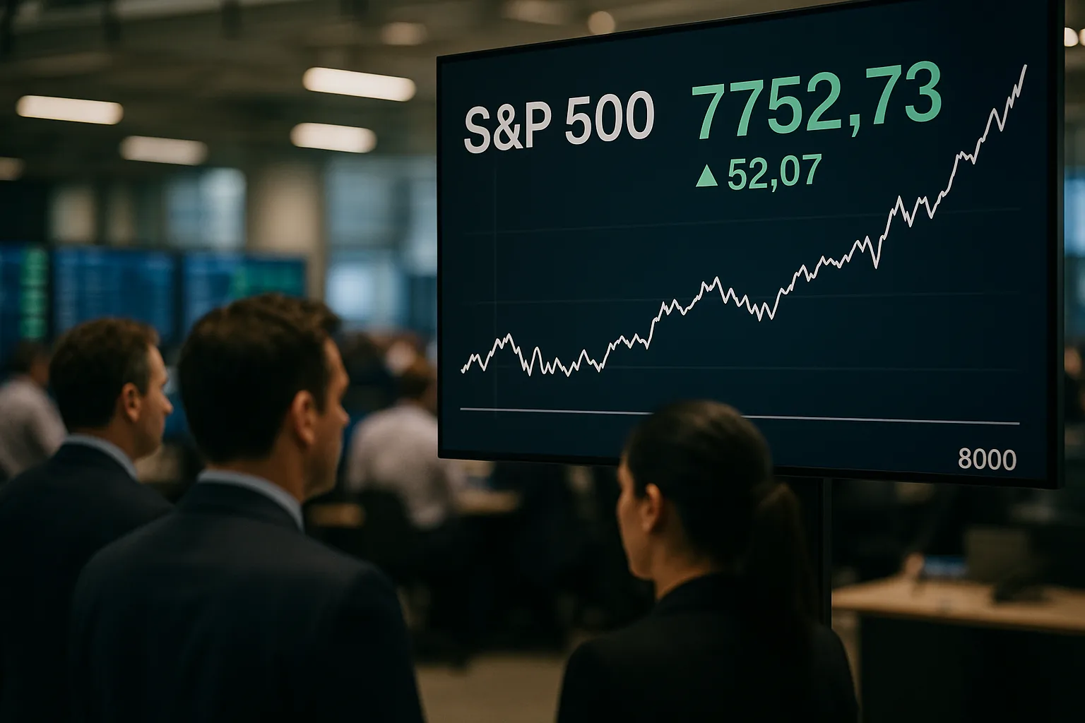 SocGen Upgrade Lifts S&P 500 Bets as 8,000 Target Becomes Consensus