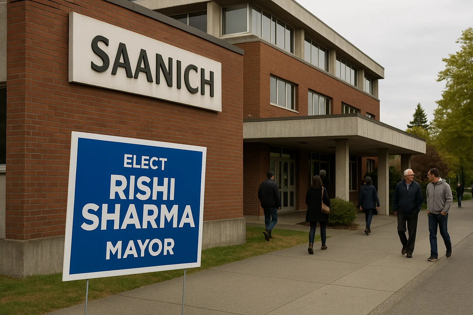 Saanich Election Results Propel Rishi Sharma's Mayoral Odds to 95%