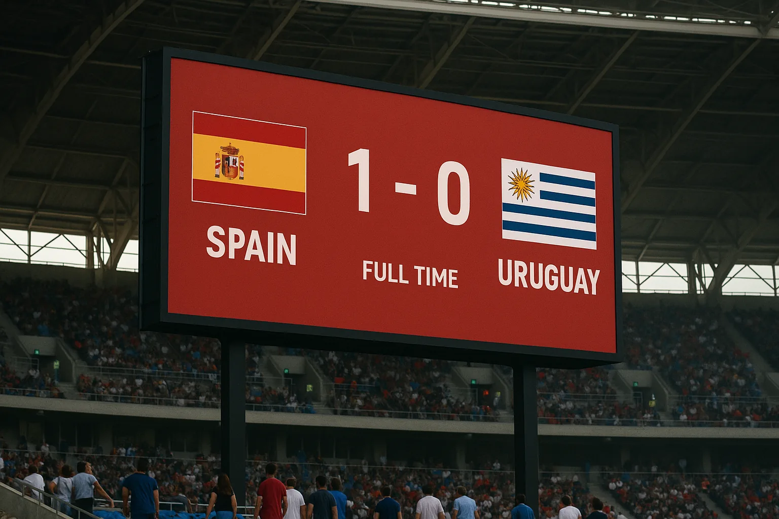 Spain's 1-0 Win Over Uruguay Craters World Cup Goal Market