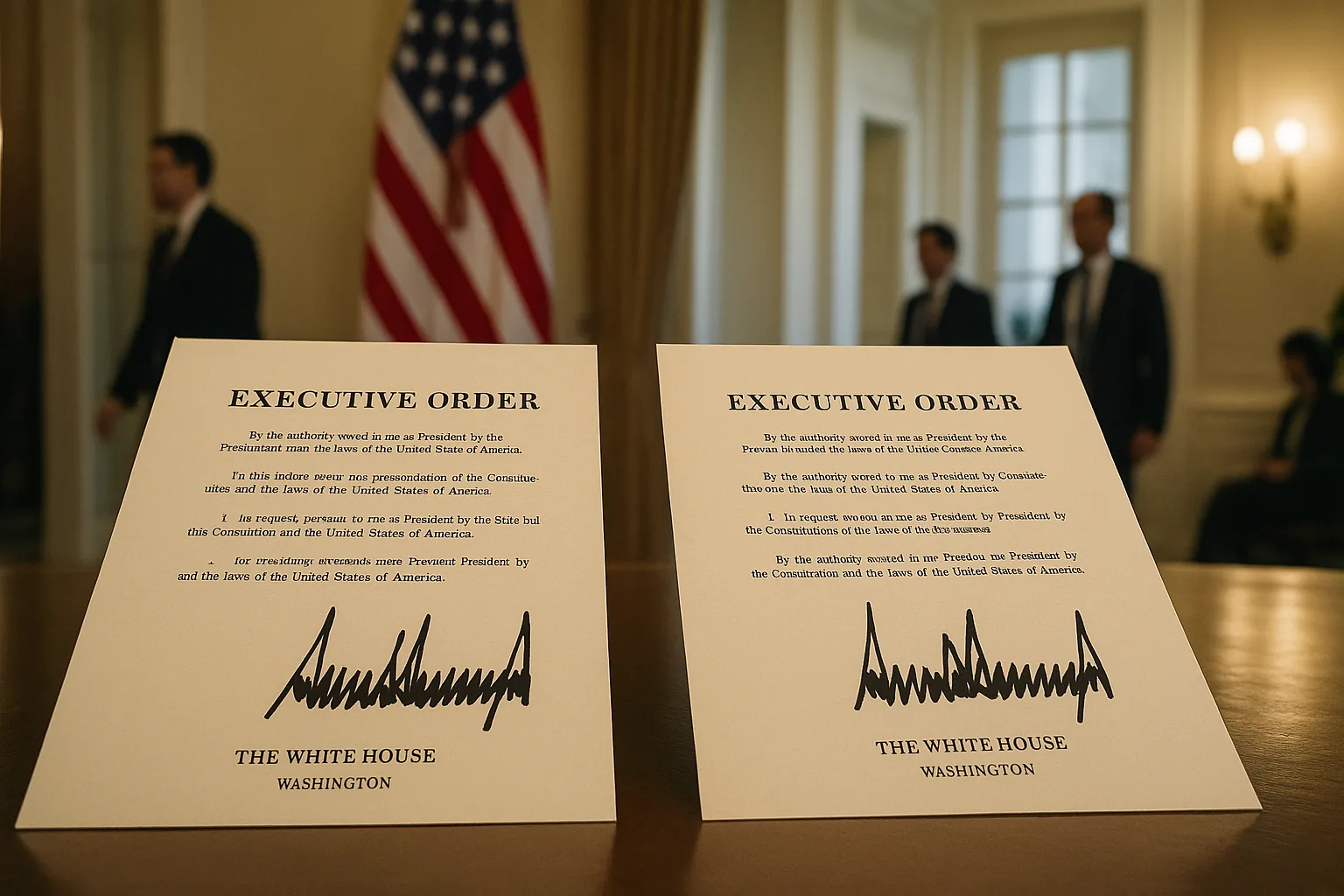 Two Trump Executive Orders Push Weekly Total Bets to Near-Certainty for Three or More
