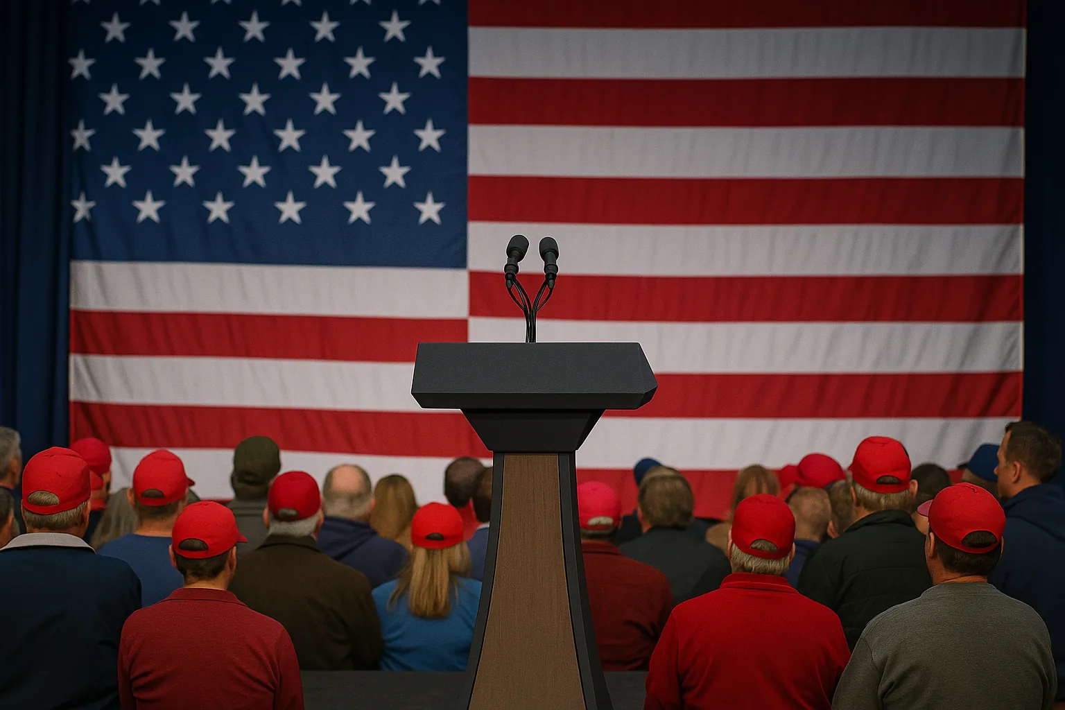 Trump's Farm, Energy Focus at Iowa Rally Resolves Mention Markets