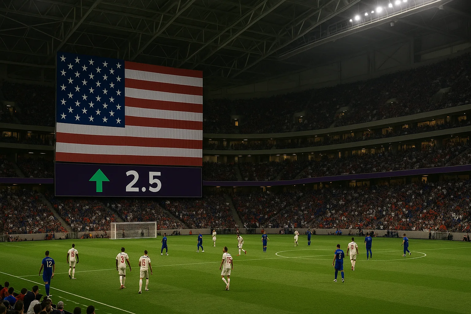 USMNT Knockout Berth Drives World Cup Goal-Total Odds Higher