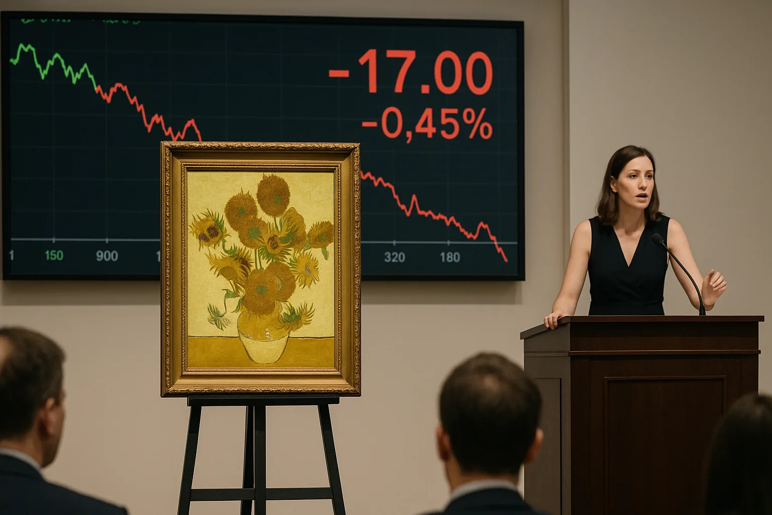 Van Gogh Record-Sale Odds Tumble as Speculative Spike Reverses
