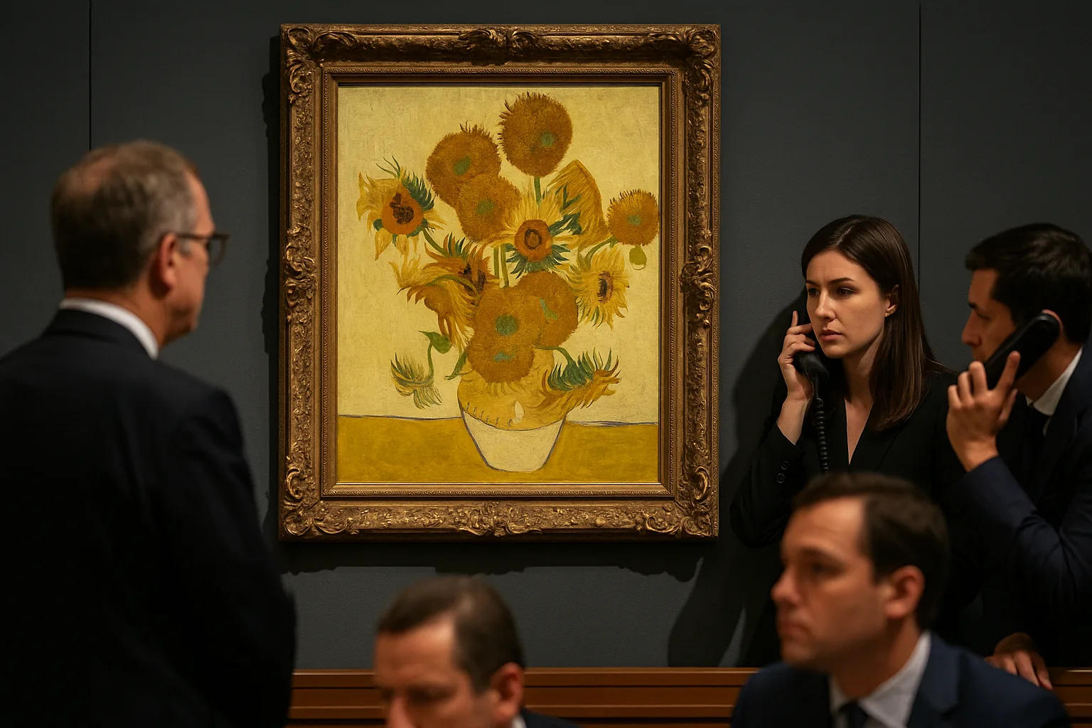 Vincent van Gogh's artwork break auction record this season? Surges +74.0pp