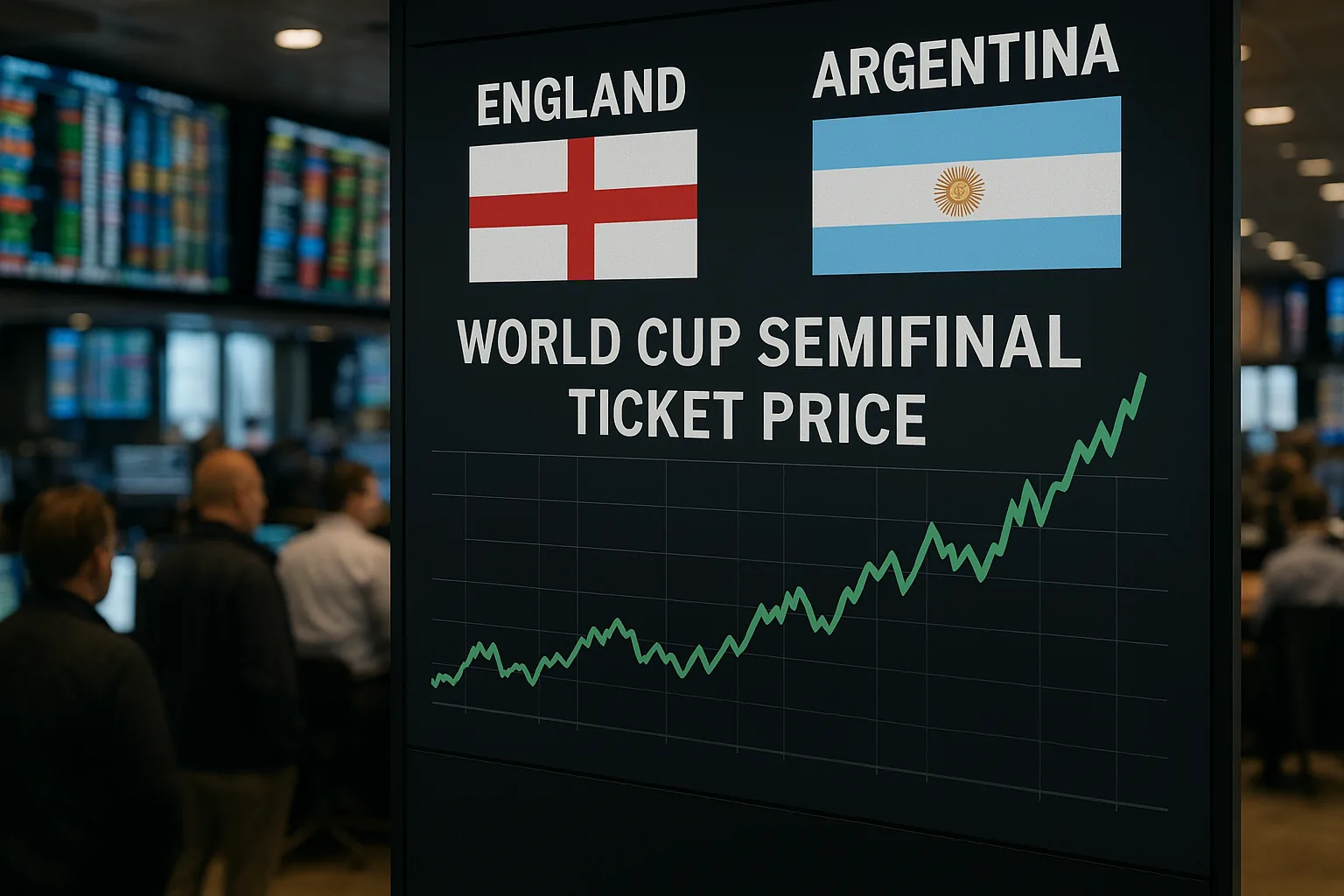 England-Argentina Matchup Sparks Surge in World Cup Ticket Price Bets