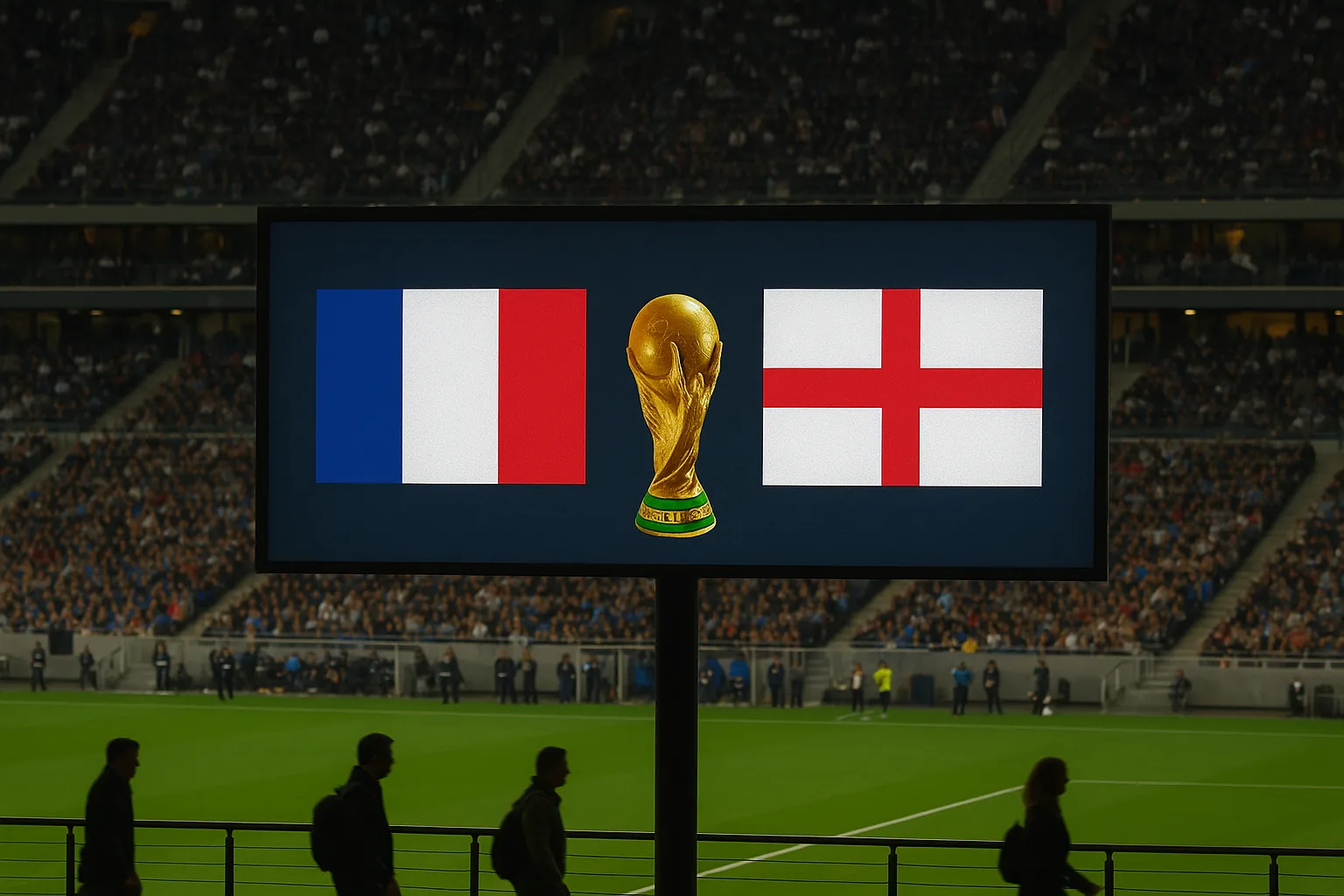 France-England Final Now Favored in World Cup Market After Semis Set