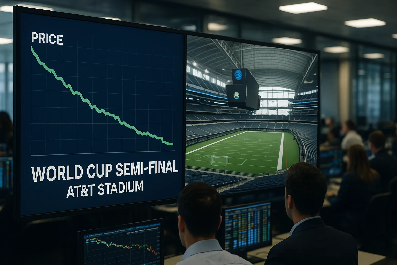 World Cup Semi-Final Price Odds Fall, Aligning With Live Resale Data